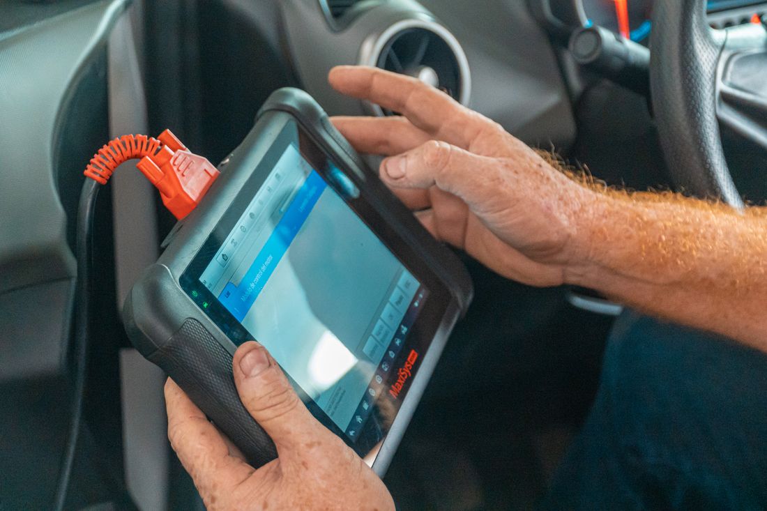 Kompiuterinė automobilio diagnostika Taktas autoservise Kaune